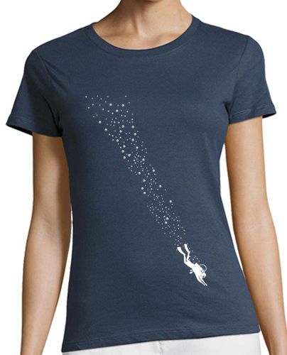 Camiseta mujer Submarinista burbujas - latostadora.com - Modalova