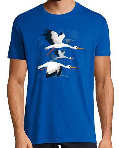 Camiseta vuelo de cigüeñas - latostadora.com - Modalova