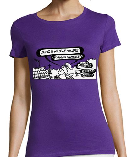 Camiseta mujer Día de la mujer, año de la pringada laTostadora - latostadora.com - Modalova