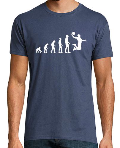 Camiseta evolución baloncesto hombre humor - latostadora.com - Modalova
