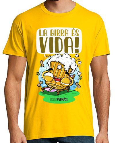 Camiseta La birra es vida - latostadora.com - Modalova