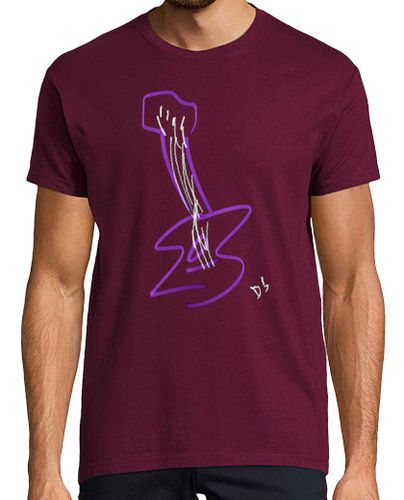 Camiseta Dobemola Purple Guitar - latostadora.com - Modalova