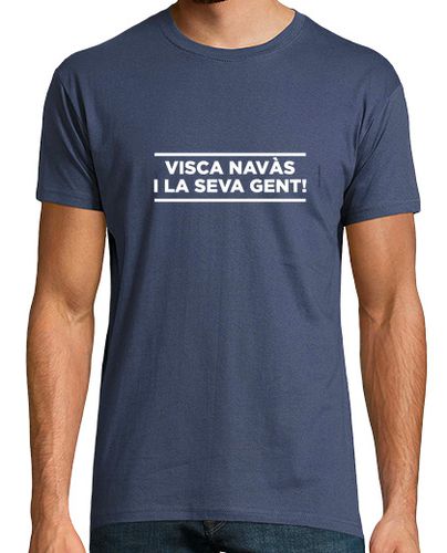 Camiseta Visca Navàs blanc noi - latostadora.com - Modalova