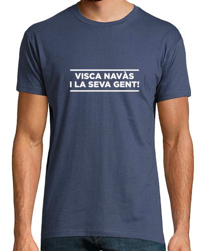 Camiseta Visca Navàs blanc noi laTostadora - latostadora.com - Modalova