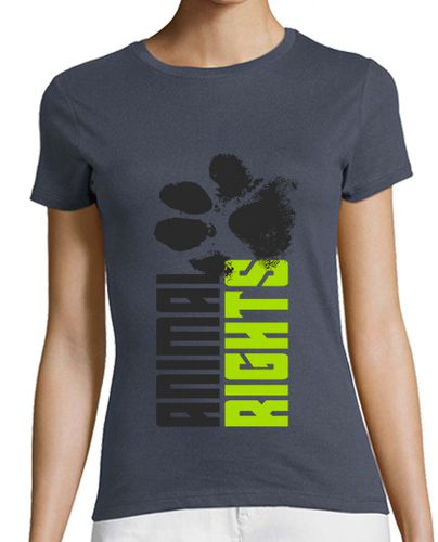 Camiseta mujer ANIMAL RIGHTS II - latostadora.com - Modalova