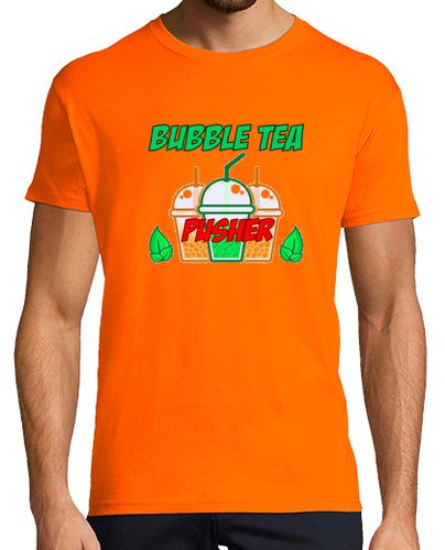 Camiseta empujador de té de burbujas 2 - latostadora.com - Modalova