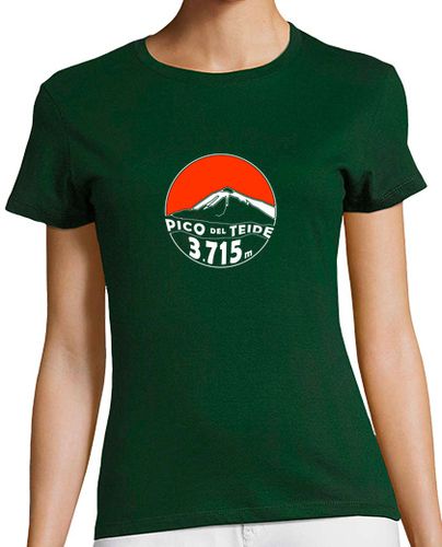 Camiseta mujer PICO TEIDE 3715m - latostadora.com - Modalova
