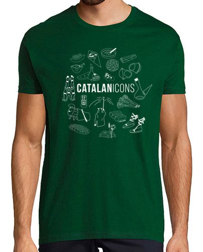 Camiseta Catalan icons 2.0 - latostadora.com - Modalova