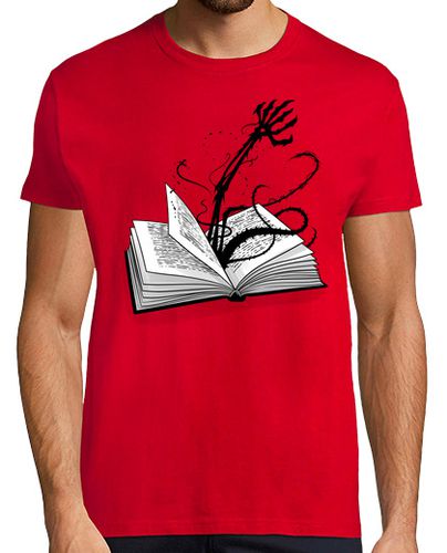 Camiseta Hombre Manga Corta Libro de terror laTostadora - latostadora.com - Modalova