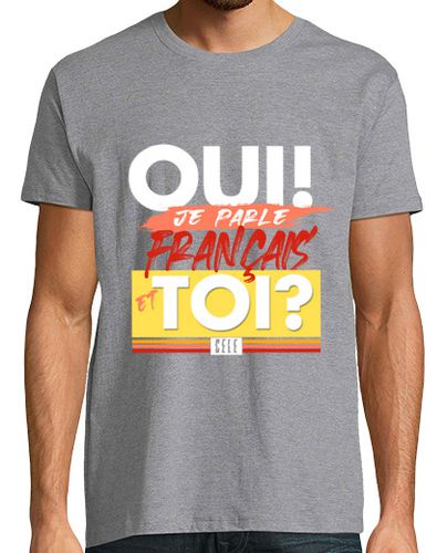 Camiseta Oui, je parle français - Plataforma CELE - latostadora.com - Modalova