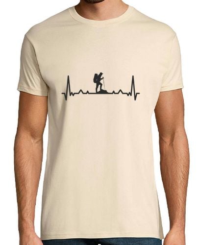 Camiseta Hombre Manga Corta ekg senderismo, mejores zapatos para caminar, laTostadora - latostadora.com - Modalova