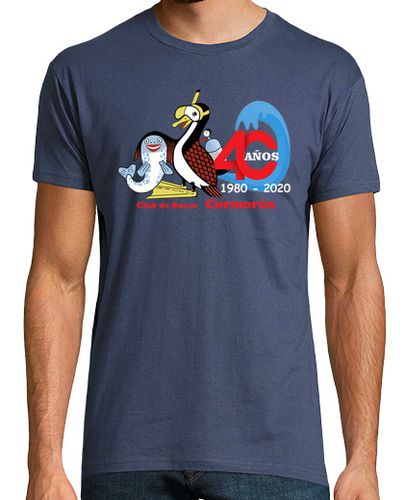 Camiseta Camiseta Cormorán 40 aniversario Hombre - latostadora.com - Modalova