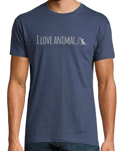 Camiseta i love animals 2 - latostadora.com - Modalova