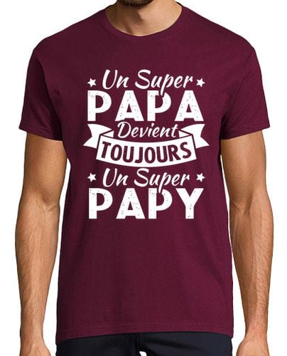 Camiseta el súper papá siempre se convierte en un súper papá - latostadora.com - Modalova