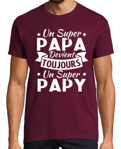 Camiseta el súper papá siempre se convierte en un súper papá laTostadora - latostadora.com - Modalova