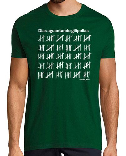 Camiseta Días aguantando verde - latostadora.com - Modalova