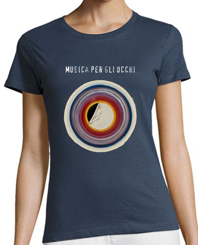 Camiseta mujer música para los ojos 27 - latostadora.com - Modalova