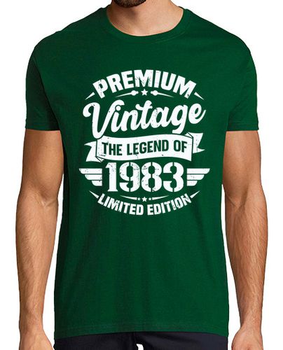 Camiseta regalo de cumpleaños retro vintage 1983 - latostadora.com - Modalova