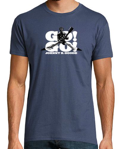 Camiseta GO GO Johnny B. Goode, Blanco, Hombre laTostadora - latostadora.com - Modalova