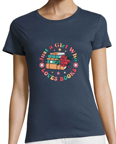 Camiseta mujer Diseño libros - latostadora.com - Modalova