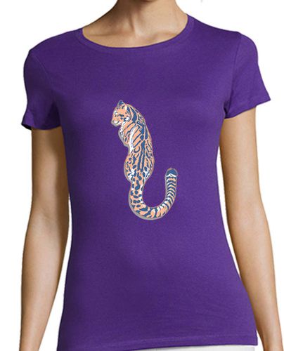 Camiseta mujer leopardo nublado ter - latostadora.com - Modalova