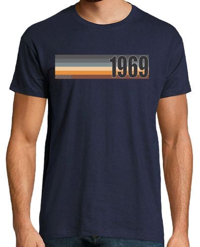 Camiseta Hombre Manga Corta regalo retro de cumpleaños establecido en 1969 laTostadora - latostadora.com - Modalova