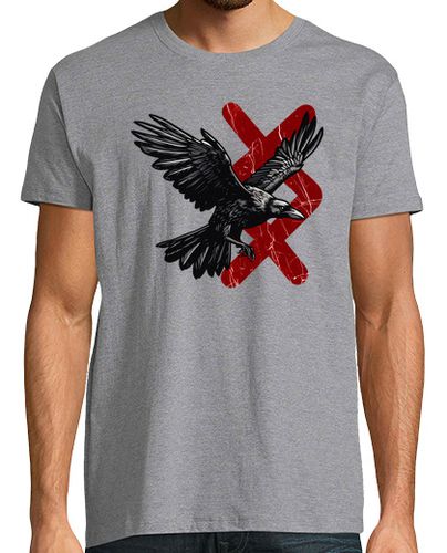 Camiseta Vikingo Odal Raven - latostadora.com - Modalova