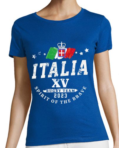 Camiseta mujer selección de rugby de italia - latostadora.com - Modalova