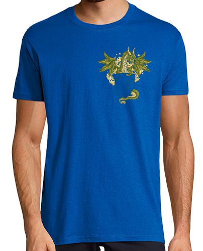 Camiseta Hombre Manga Corta dragón furia de bolsillo suelto laTostadora - latostadora.com - Modalova