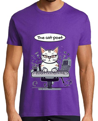 Camiseta El gato poeta - latostadora.com - Modalova
