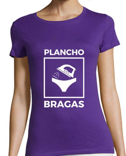 Camiseta mujer Plancho bragas - planchabragas - latostadora.com - Modalova