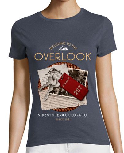 Camiseta mujer Welcome to the Overlook - latostadora.com - Modalova