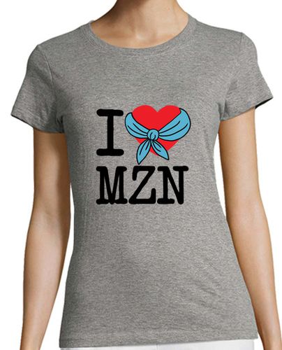Camiseta mujer I LOVE MZN - latostadora.com - Modalova