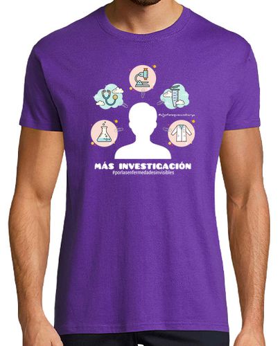 Camiseta Más investigación producto solidario - latostadora.com - Modalova
