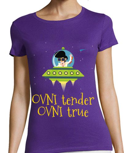 Camiseta mujer tierno ovni - latostadora.com - Modalova
