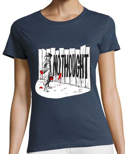 Camiseta mujer No, Thought 02 - latostadora.com - Modalova