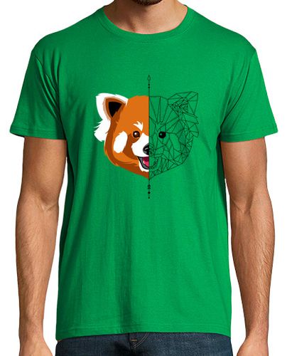 Camiseta panda rojo minimalista - latostadora.com - Modalova