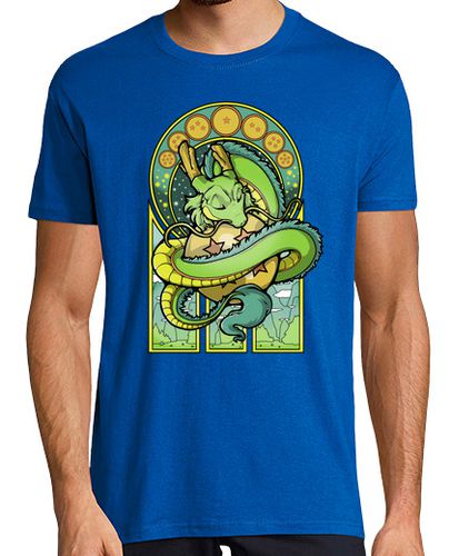 Camiseta dragón shenron art nouveau - latostadora.com - Modalova
