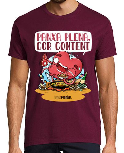 Camiseta Panxa plena, cor content - latostadora.com - Modalova