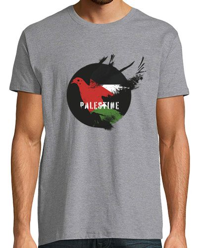 Camiseta Paloma paz palestina - latostadora.com - Modalova