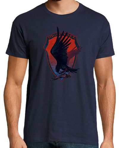 Camiseta Hombre Manga Corta Nightfall Raven Emblem from Armored Core VI laTostadora - latostadora.com - Modalova