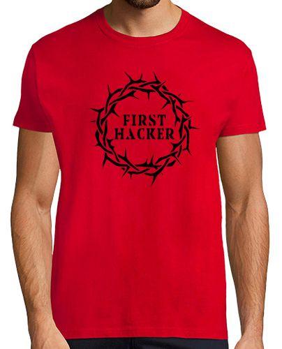 Camiseta Cristo First Hacker - latostadora.com - Modalova