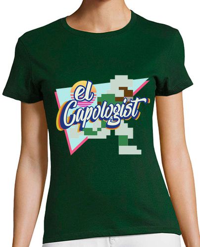 Camiseta mujer Diseño Capologist Retro - latostadora.com - Modalova