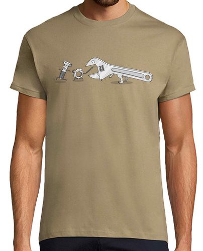 Camiseta Tuerca, tornillo, llave - latostadora.com - Modalova