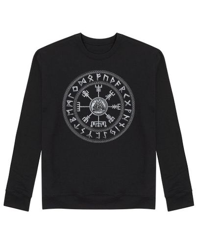 Sudadera Sin Capucha Unisex Viking Compass laTostadora - latostadora.com - Modalova