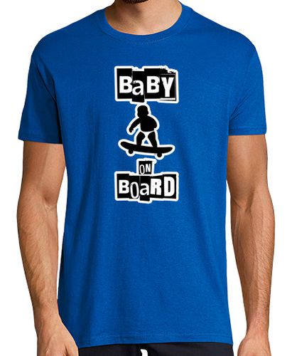 Camiseta bebé a bordo - latostadora.com - Modalova