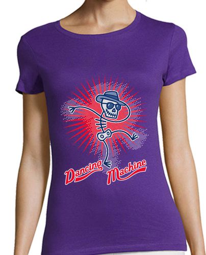 Camiseta mujer Dancing Machine - latostadora.com - Modalova