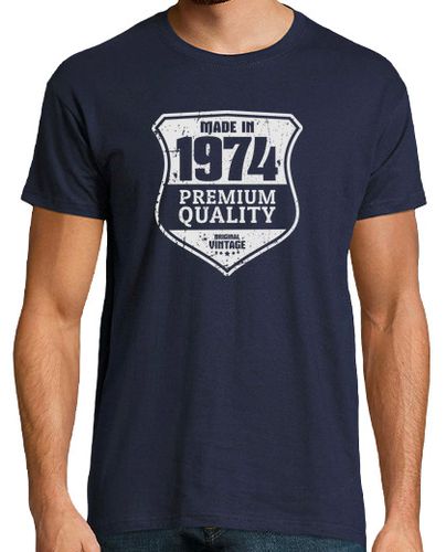 Camiseta Made in 1974, Premium Quality Original - latostadora.com - Modalova