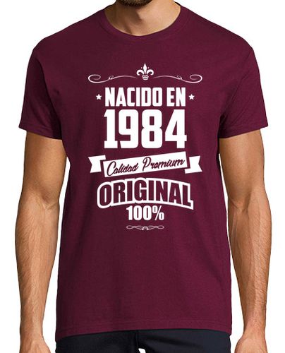 Camiseta Nacido en 1984, Calidad Premium - latostadora.com - Modalova