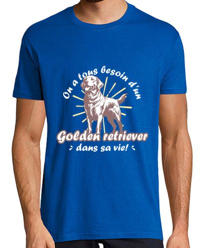 Camiseta un golden retriever en su vida - latostadora.com - Modalova